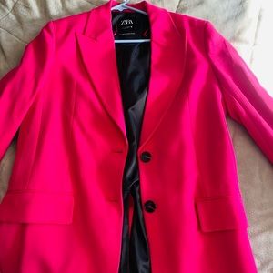 Zara pink blazer